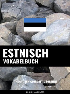 cover image of Estnisch Vokabelbuch